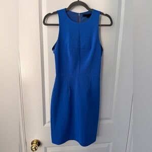 Alexander Wang Blue Cut-out Fitted Dress - Size 4